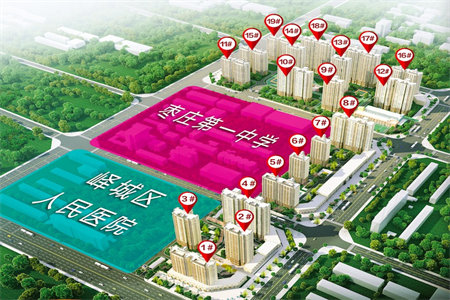帝景郦城3室2厅2卫出售可分期